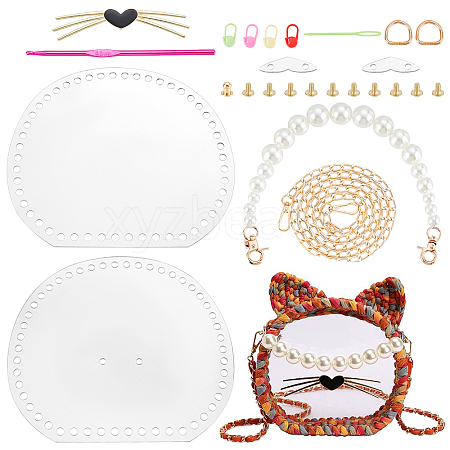 DIY Purse Making Kit DIY-WH0019-36-1