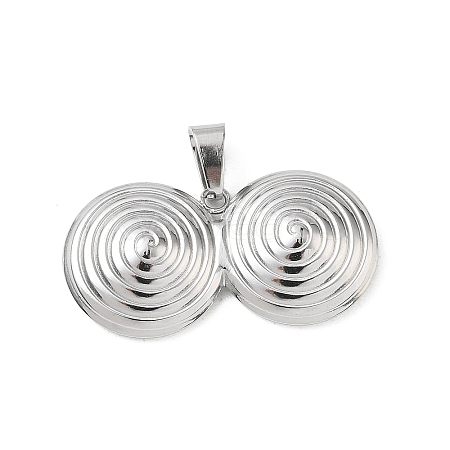 304 Stainless Steel Pendants SA-CBA34D4-06P-1