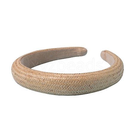Straw Hand-woven Hair Bands PW-WGB7015-04-1
