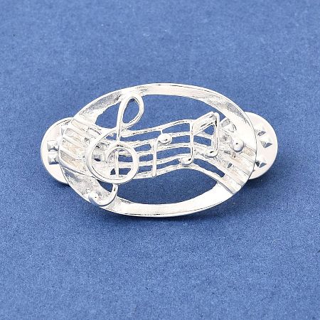 Musical Note Lapel Pin Backs JEWB-K035-02A-S-1