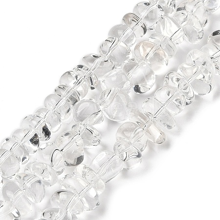 Natural Quartz Crystal Beads Strands G-H085-A01-01-1