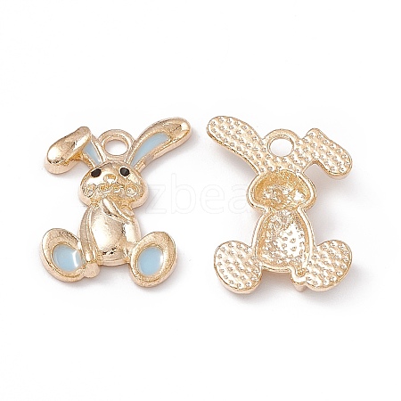 Alloy Enamel Pendants ENAM-C006-05KCG-04-1