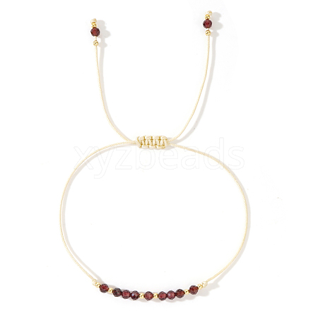 Natural stone and copper bead handmade bracelet VA8051-1-1