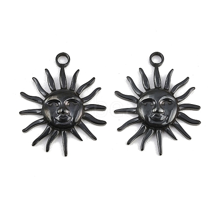 Ion Plating(IP)304 Stainless Steel Pendants STAS-G278-18B-1