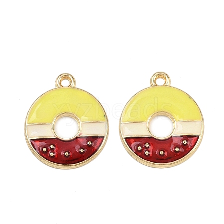 Alloy Enamel Pendants ENAM-H002-03A-01-1