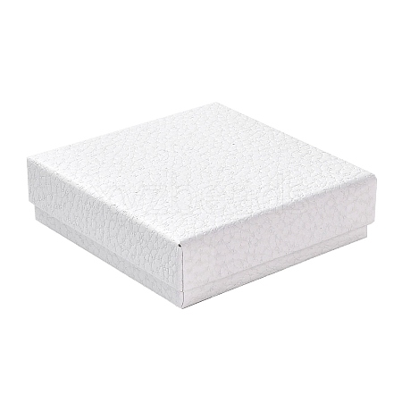 Square Cardboard Necklace Box X1-CBOX-Q038-02B-1