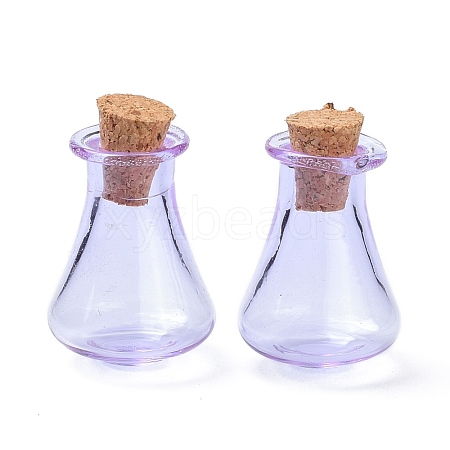 Glass Cork Bottles AJEW-O032-01E-1