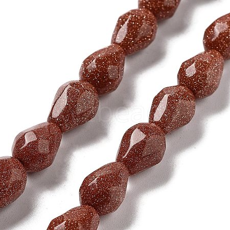 Synthetic Goldstone Beads Strands G-P520-B26-01-1