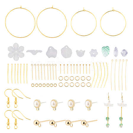 DIY Bohemia Earring Making Kit DIY-AR0003-03-1