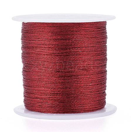 Polyester Braided Metallic Thread OCOR-I007-C-19-1