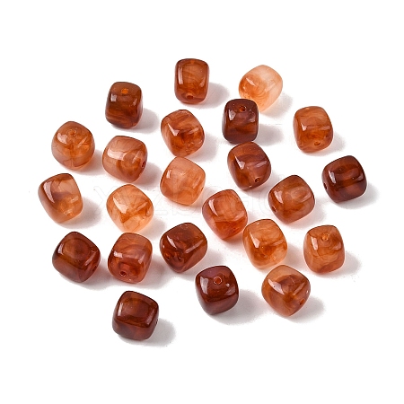 Opaque Acrylic Beads OACR-D320-01L-1