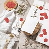 CRASPIRE 50Pcs Adhesive Wax Seal Stickers DIY-CP0007-98I-6