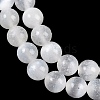 Natural Selenite Beads Strands G-G167-A01-01-4