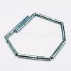 Electroplate Magnetic Synthetic Hematite Strands G-K259-33G-2