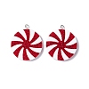 Opaque Acrylic Pendants SACR-G027-01P-1