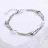 Stainless Steel Multi-layered Bracelets QC6954-1-1