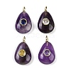 Natural Mixed Gemstone Pendants G-H322-01G-2