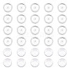 Unicraftale 50Pcs 201 Stainless Steel Plain Edge Bezel Cups STAS-UN0050-58-1