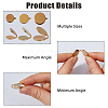 12Pcs 3 Styles 304 Stainless Steel Cuff Earrings EJEW-HS0001-36G-4