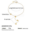 304 Stainless Steel Y Tassel Lariat Necklaces for Women WG3907F-02-2