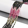 Gradient Color Natural Tourmaline Beads Strands G-F782-B02-01-2