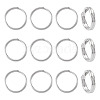 925 Sterling Silver Split Jump Rings STER-TA0001-48C-1