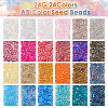  21g 21 colors 11/0 Delica Japanese Seed Beads SEED-TA0001-04-9