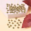 Brass Grade A Rhinestone Spacer Beads RSB034NF-05G-4