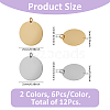 304 Stainless Steel Charms STAS-FH0002-30C-2