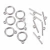 Tibetan Style Toggle Clasps TIBE-A12208-P-NR-1