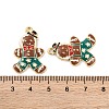 Christmas Theme Rack Plating Alloy Pendants FIND-M020-04G-05-3