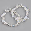 Unisex Chip Opalite Beaded Stretch Bracelets BJEW-S143-10-7