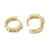 Rack Plating Brass Micro Pave Clear Cubic Zirconia Huggie Hoop Earrings for Women EJEW-C097-13G-01-2