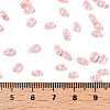 Opaque Colours Luster Glass Seed Beads SEED-T006-02G-4