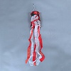 Christmas Theme Polyester Windsock Streamer Fish Flag AJEW-WH20008-10B-1