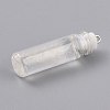 Transparent Glass Bottle Pendant Decorations EGLA-B002-01D-2