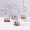  4 Sets High Borosilicate Glass Dome Cover DJEW-NB0001-15-5