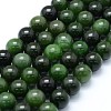 Natural Xiuyan Jade Beads Strands G-I206-11-12mm-1