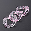 Transparent Acrylic Linking Rings OACR-N009-015A-B07-1