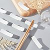 CHGCRAFT 8Pcs Porcelain Chopstick Rest DJEW-CA0001-20-4