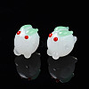 Handmade Bumpy Lampwork Beads Strands LAMP-T017-01D-4