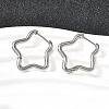 201 Stainless Steel Hoop Earrings EJEW-Z137-02P-05-1