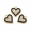 Alloy Enamel Pendants PALLOY-I217-28G-3