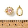 SHEGRACE Bras Micro Pave Clear Cubic Zirconia Fold Ovar Clasps XGRQ5F477-807G-3