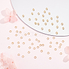 200Pcs 304 Stainless Steel Round Rings STAS-BBC0010-21C-4