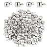 DICOSMETIC 80Pcs 2 Style 304 Stainless Steel Tube Bails STAS-DC0007-75-1