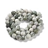 Natural Peace Jade Beads Strands G-NH0021-A08-01-3