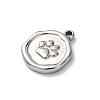 304 Stainless Steel Pendants STAS-I348-02P-01-2