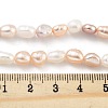 Natural Cultured Freshwater Pearl Beads Strands PEAR-P062-32E-5