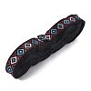 Ethnic Style Polyester Ribbon OCOR-WH0067-56H-2
